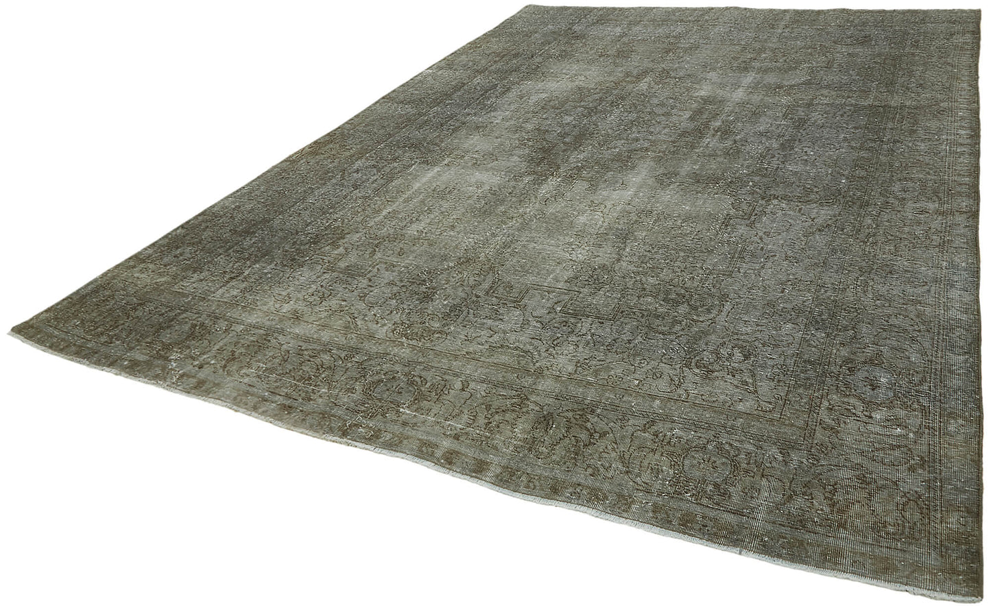 9x12 Grey Overdyed Large Area Rug - 44733