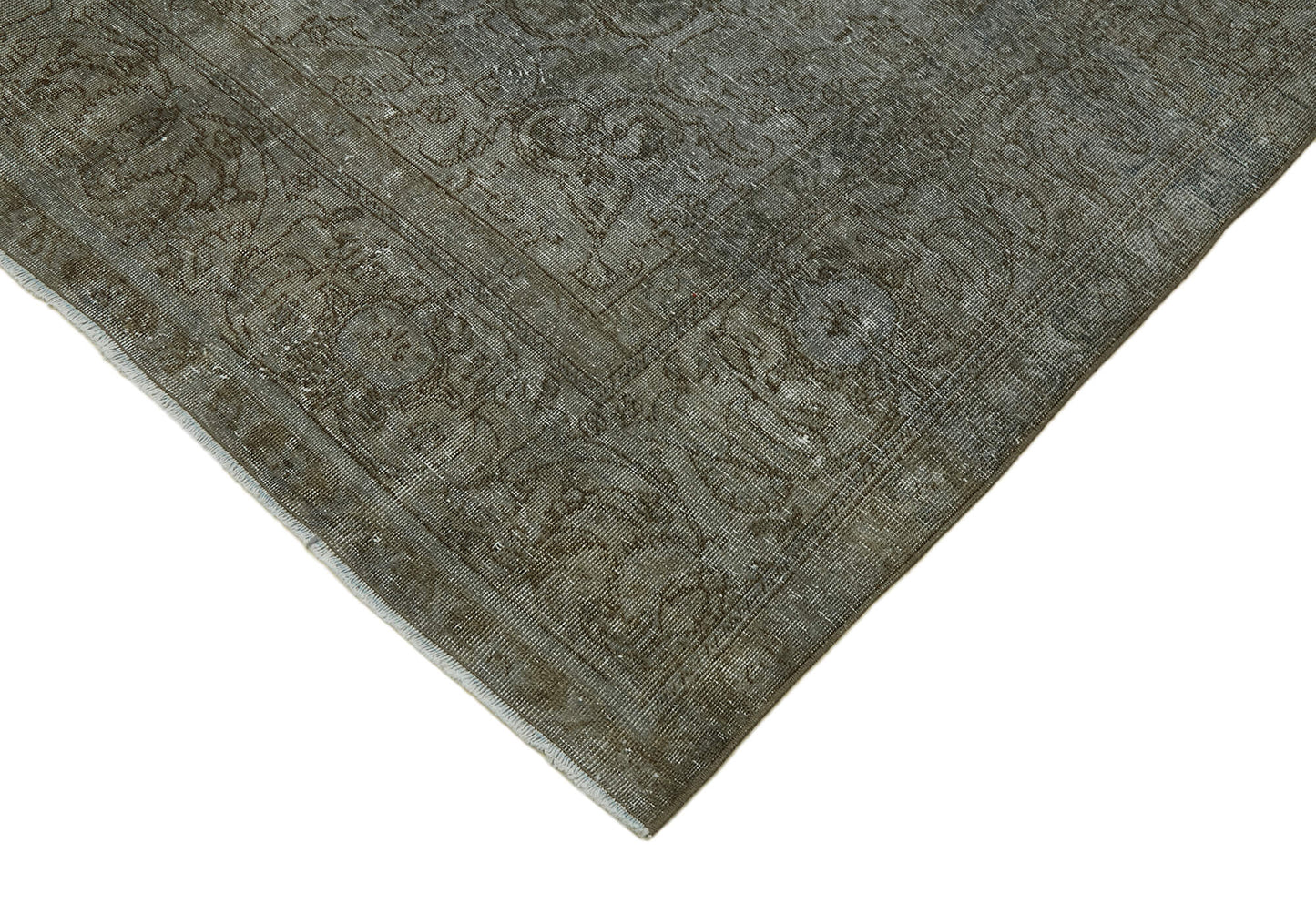 9x12 Grey Overdyed Large Area Rug - 44733