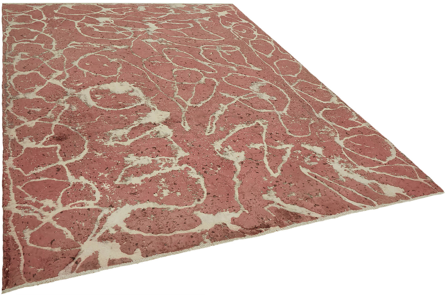 8x10 Pink Overdyed Large Area Rug - 44737