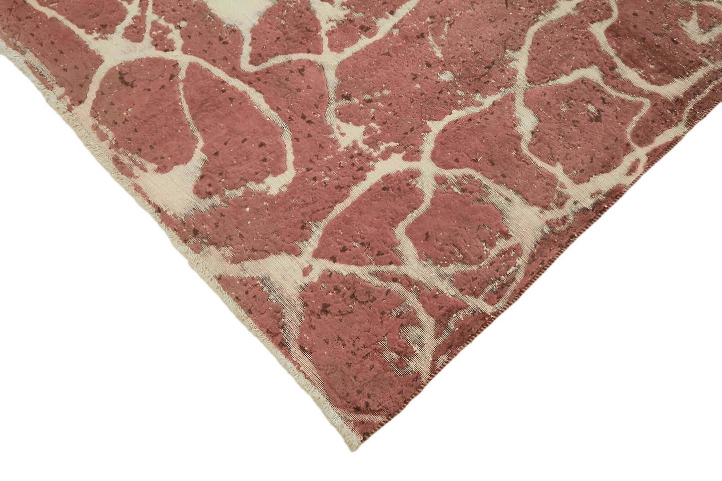 8x10 Pink Overdyed Large Area Rug - 44737