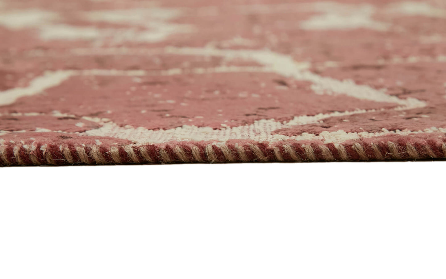 8x10 Pink Overdyed Large Area Rug - 44737