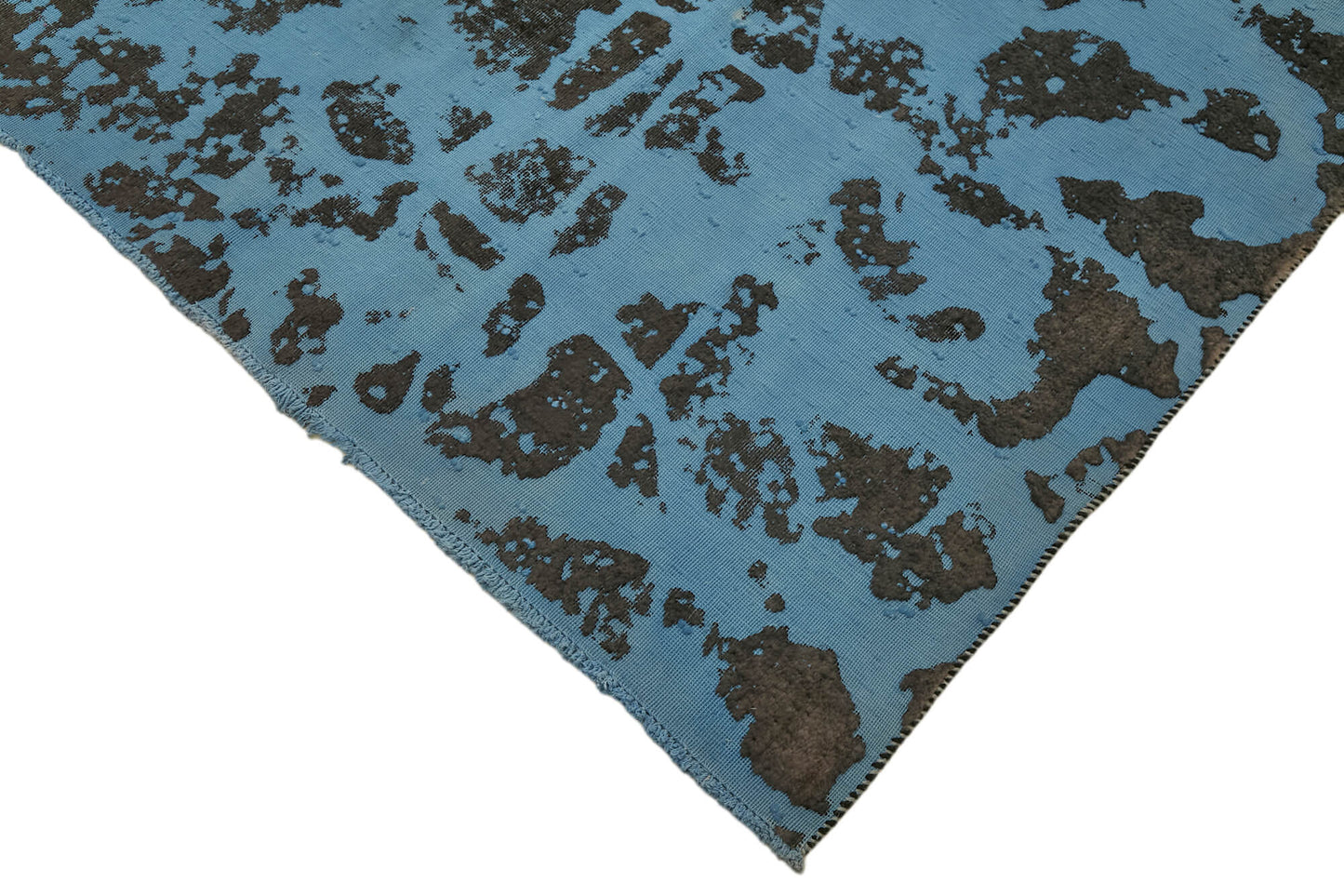 9x12 Blue Overdyed Large Area Rug - 44740