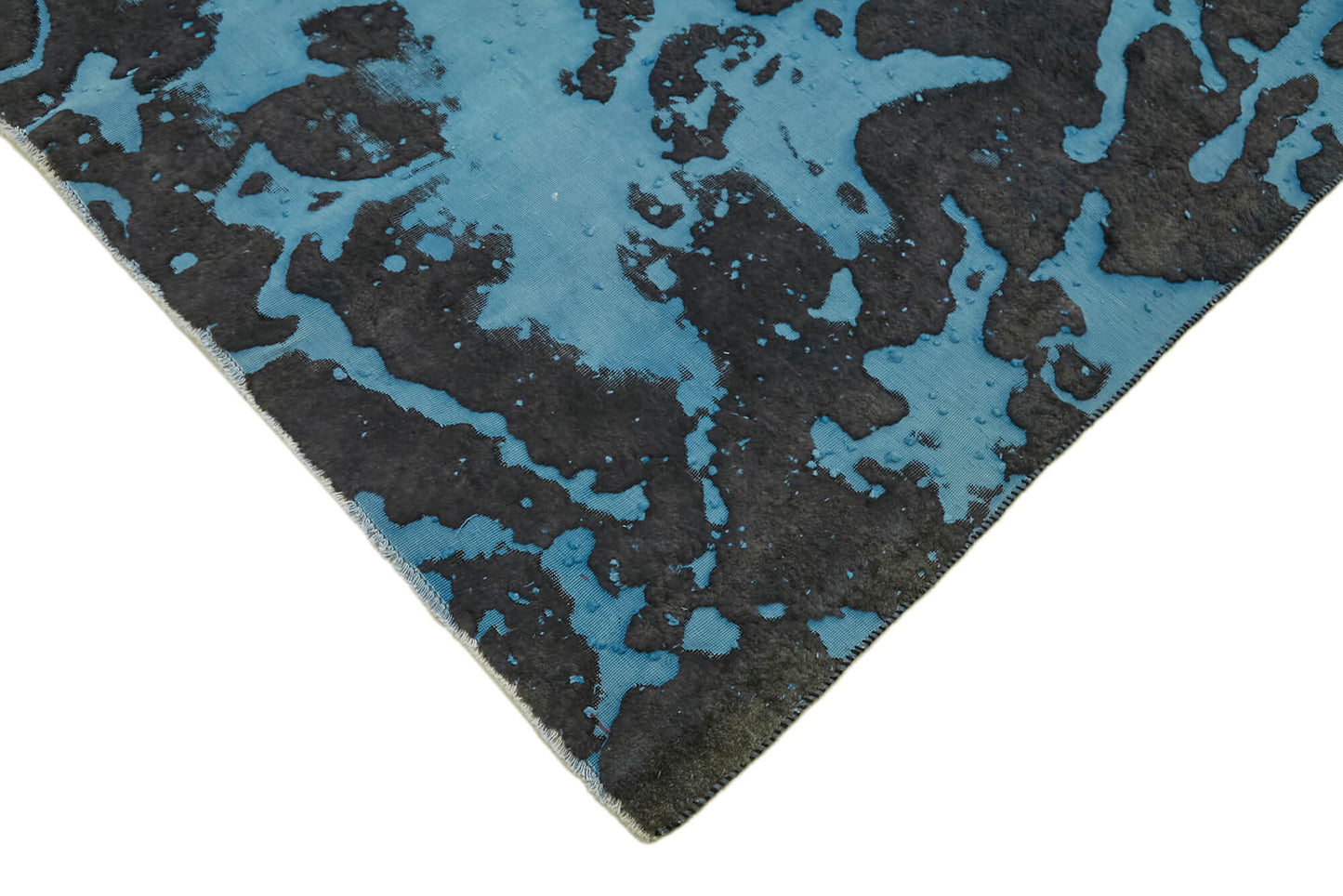 9x12 Blue Overdyed Large Area Rug - 44741