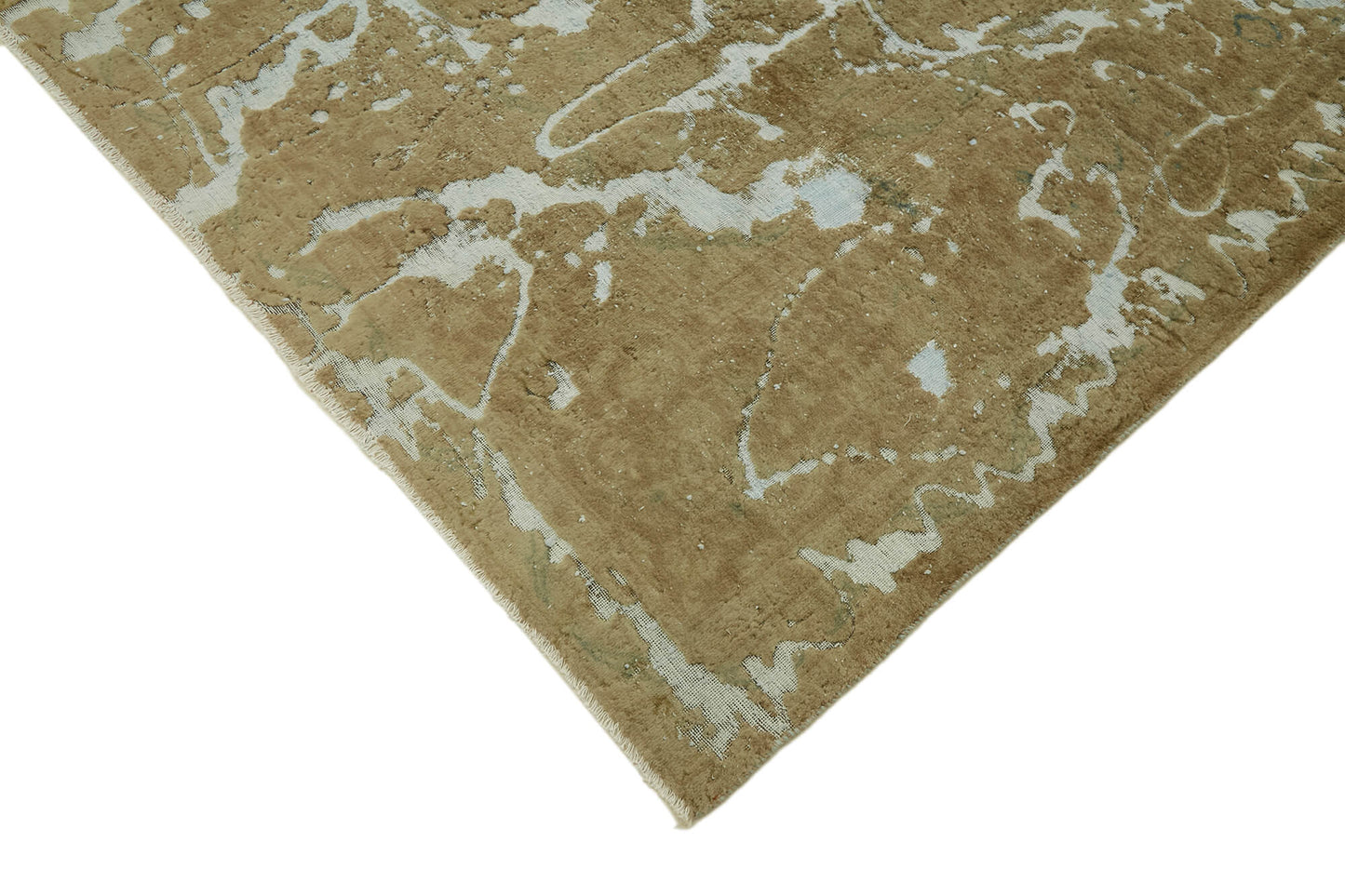 9x12 Beige Overdyed Large Area Rug - 44744