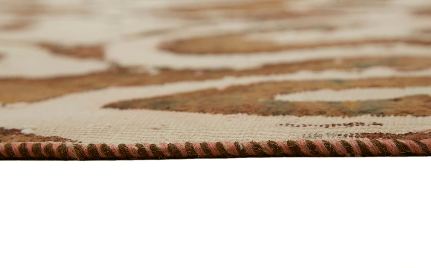 8x11 Beige Overdyed Large Area Rug - 44745