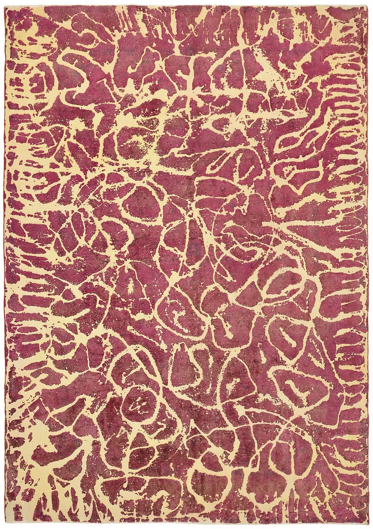 9x13 Pink Overdyed Large Area Rug - 44746