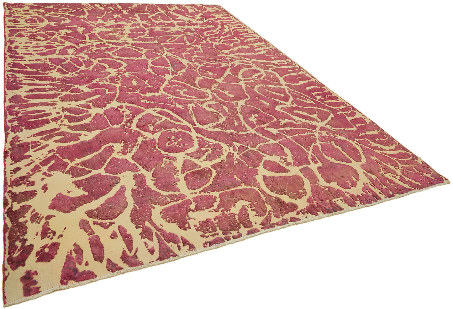 9x13 Pink Overdyed Large Area Rug - 44746