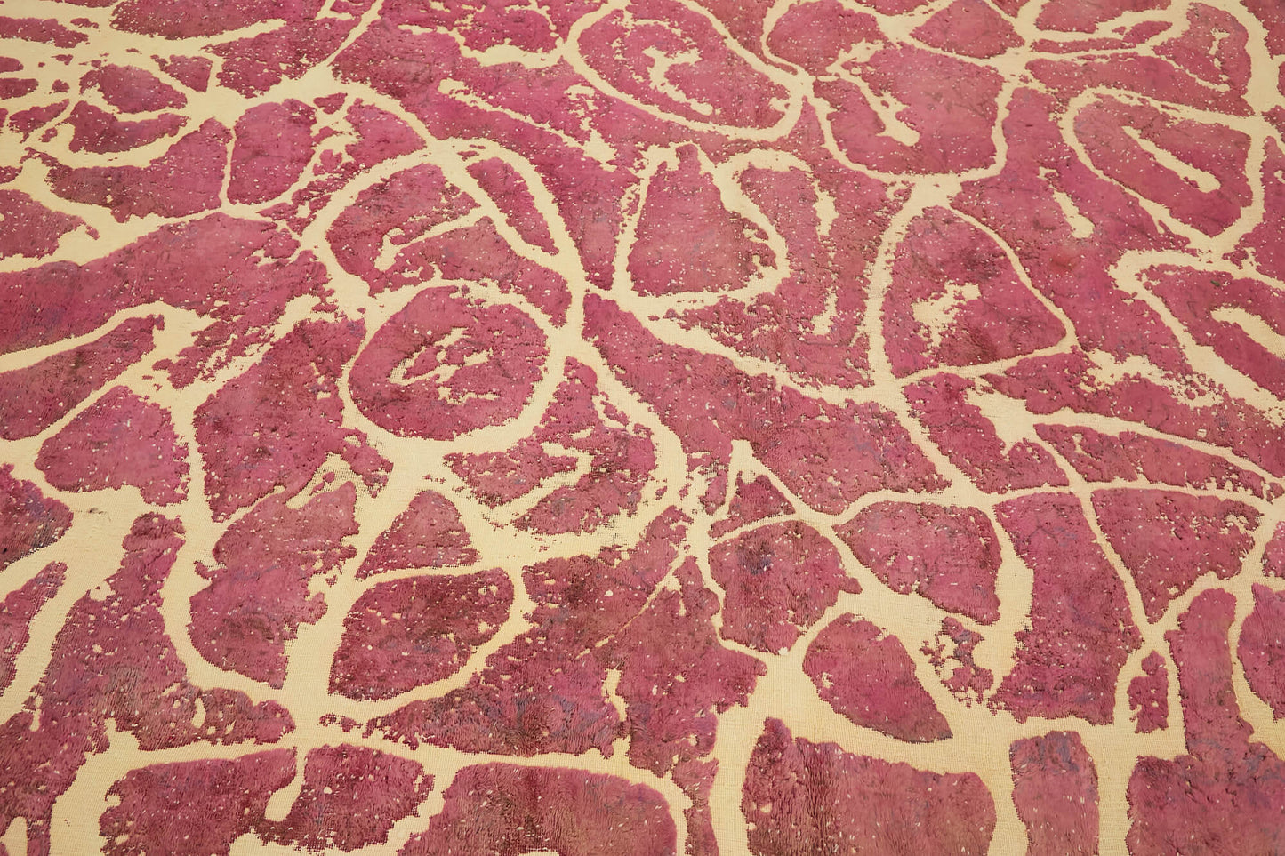 9x13 Pink Overdyed Large Area Rug - 44746