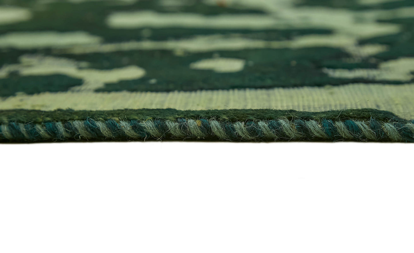 9x12 Green Overdyed Large Area Rug - 44748