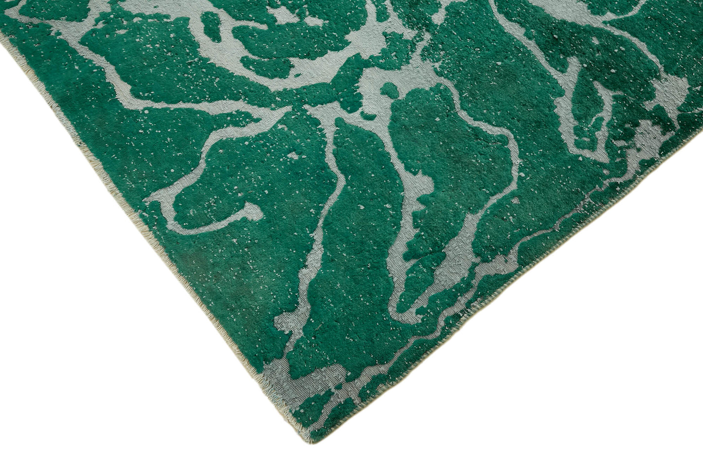 9x12 Green Overdyed Large Area Rug - 44750