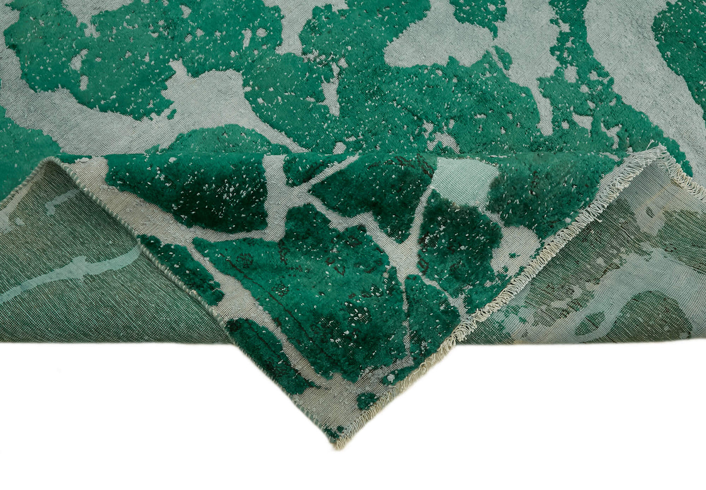 9x12 Green Overdyed Large Area Rug - 44750