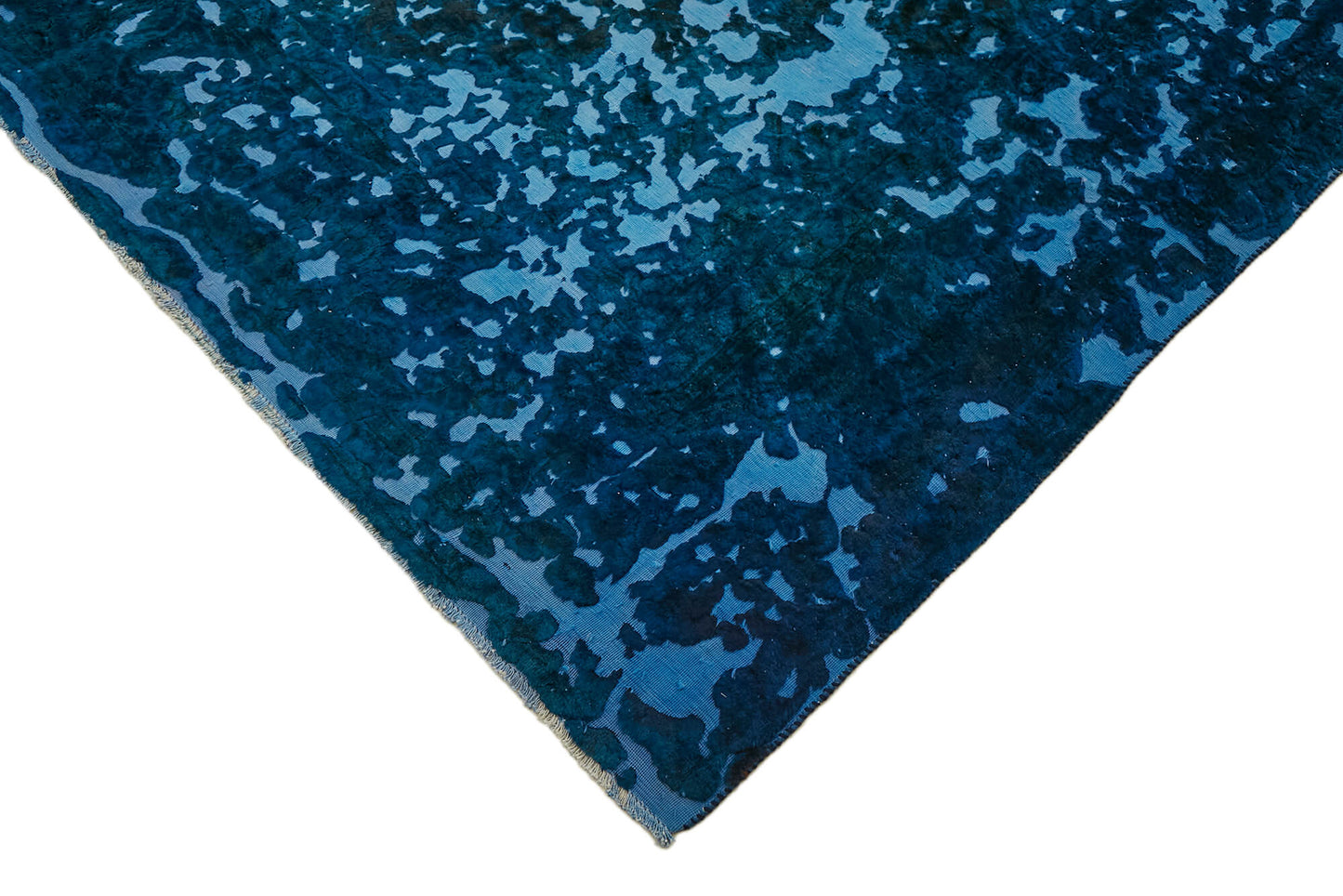 9x12 Blue Overdyed Large Area Rug - 44751