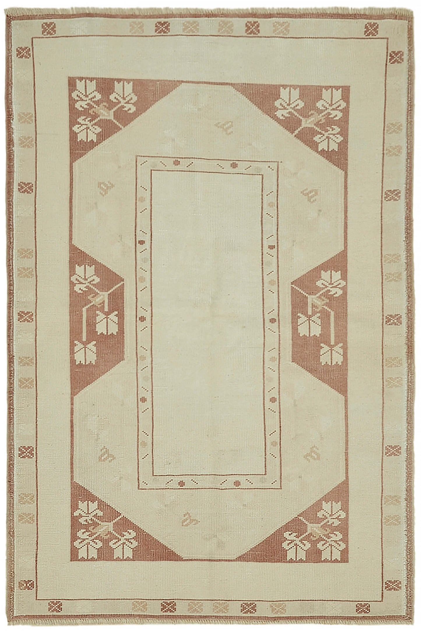 4x6 Beige Anatolian Rug - 45043