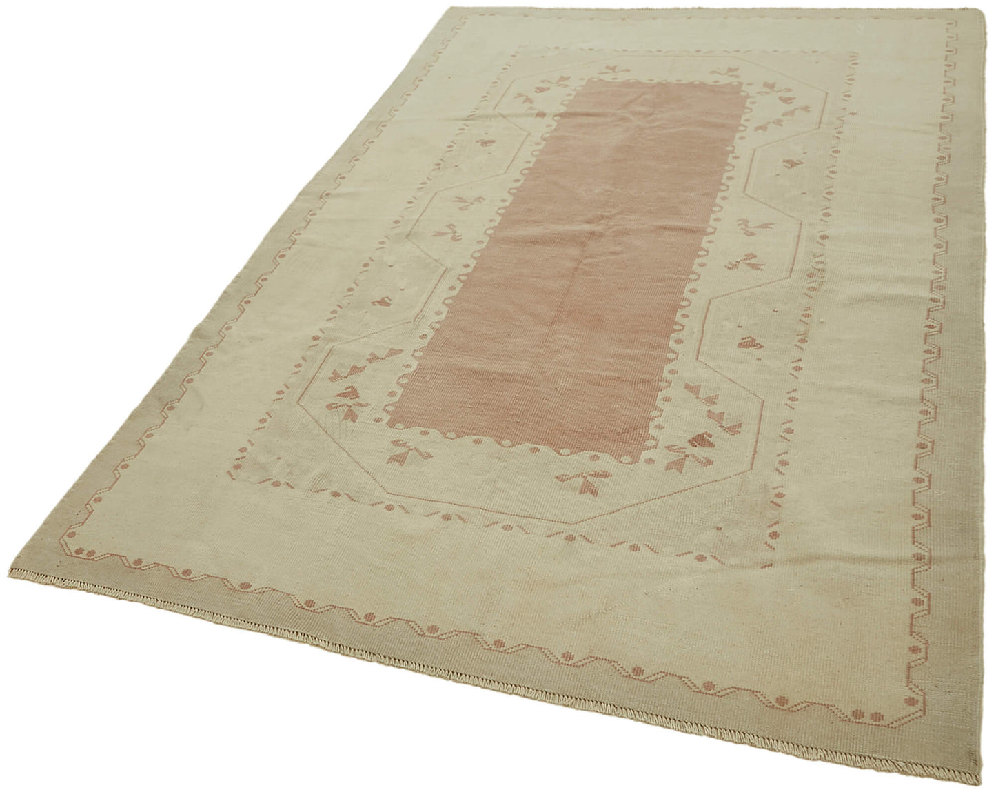 5x9 Beige Anatolian Rug - 45044