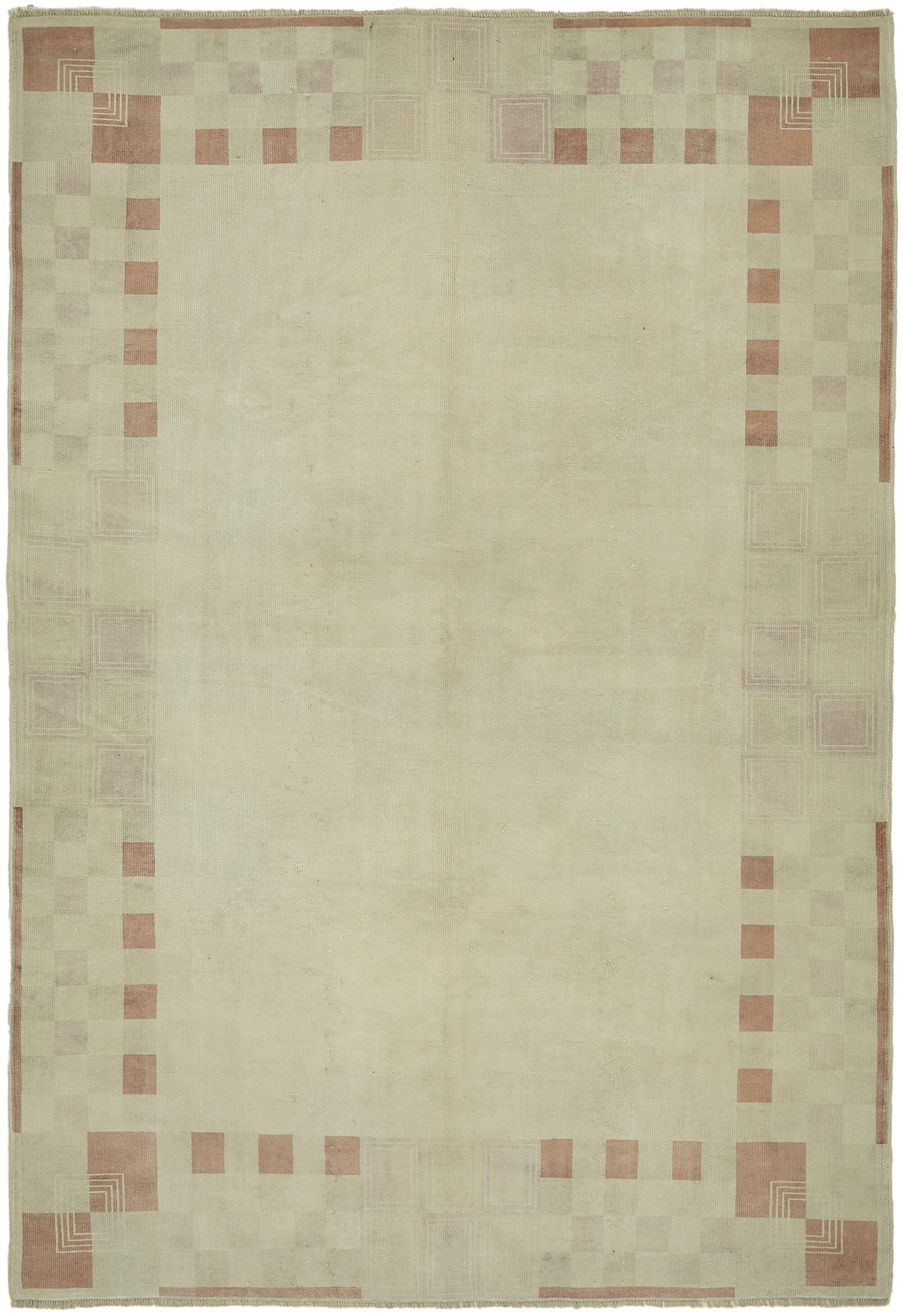 7x10 Beige Anatolian Rug - 45047