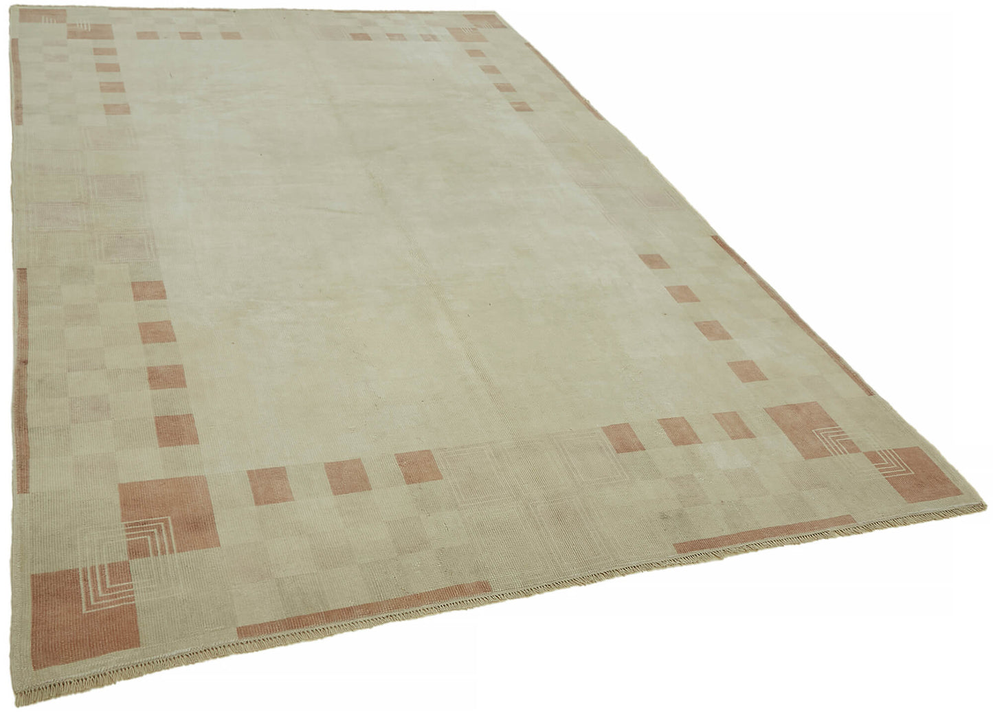 7x10 Beige Anatolian Rug - 45047