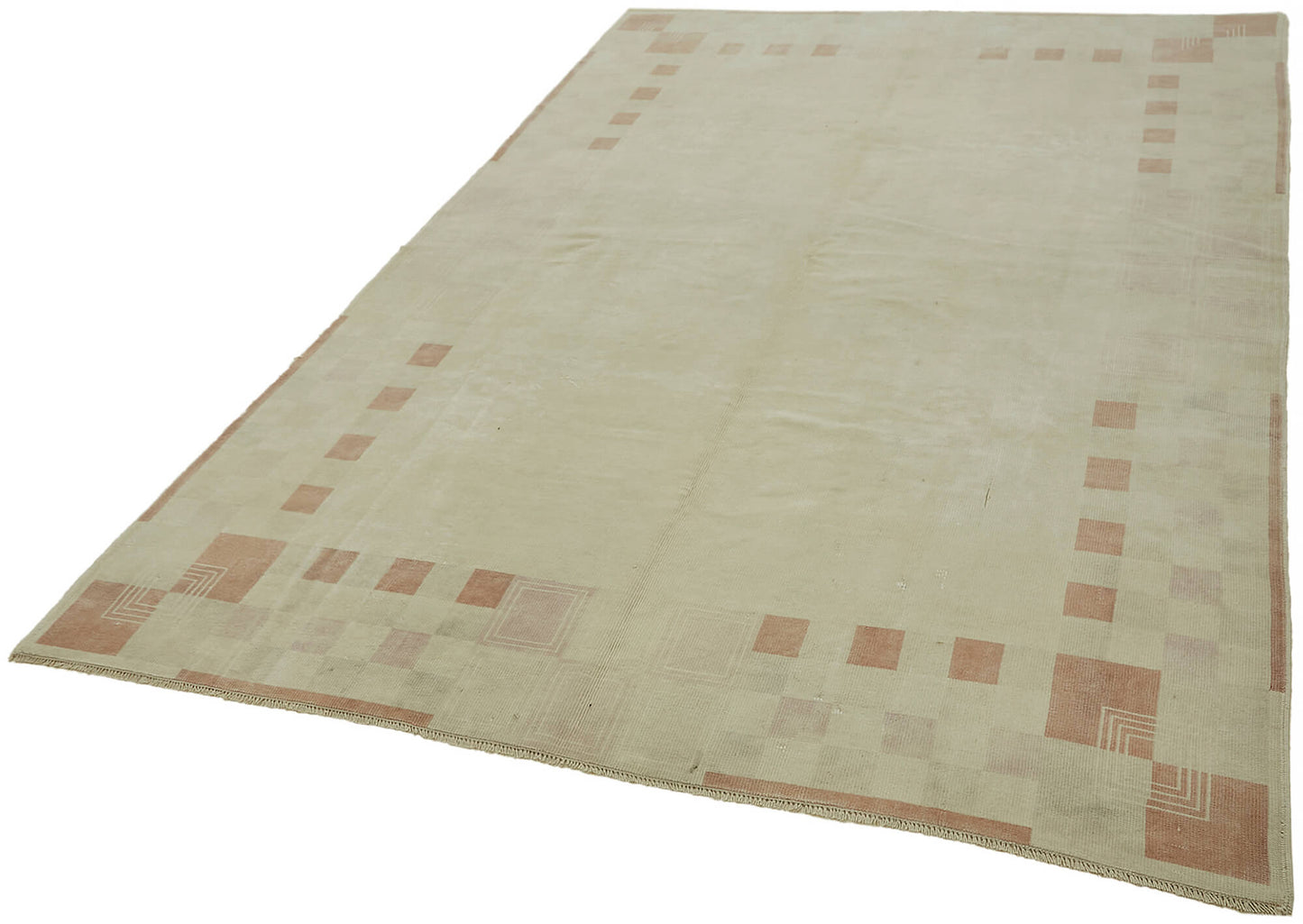 7x10 Beige Anatolian Rug - 45047