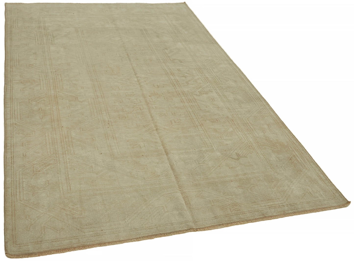 5x8 Beige Anatolian Rug - 45049