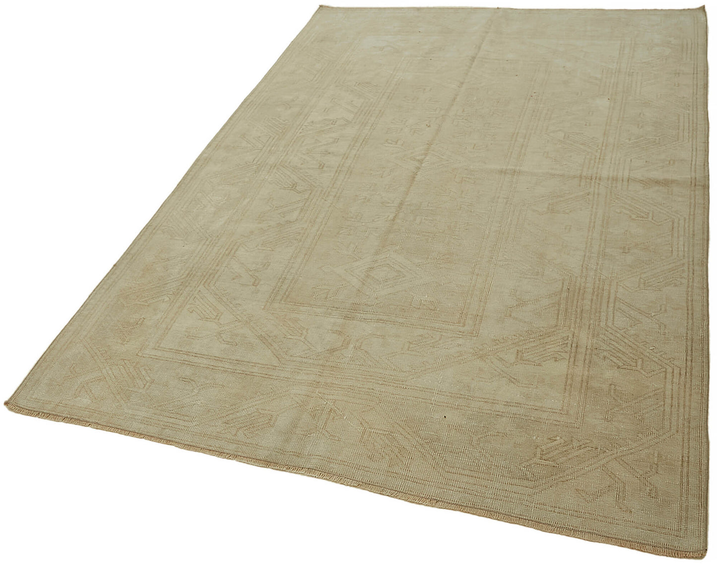 5x8 Beige Anatolian Rug - 45049