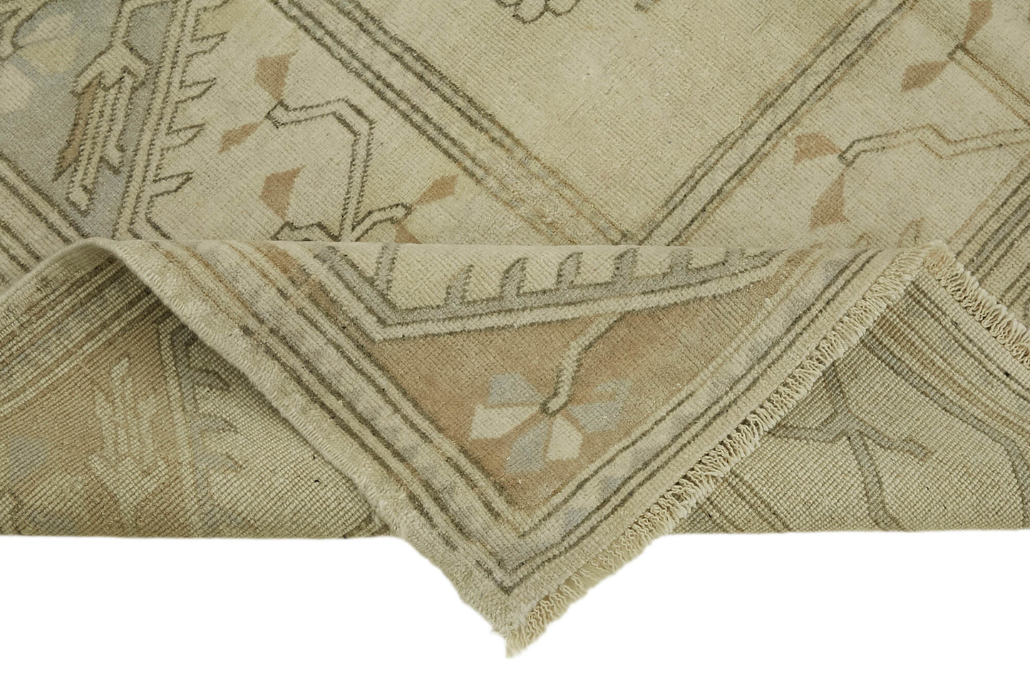 7x9 Beige Anatolian Rug - 45059