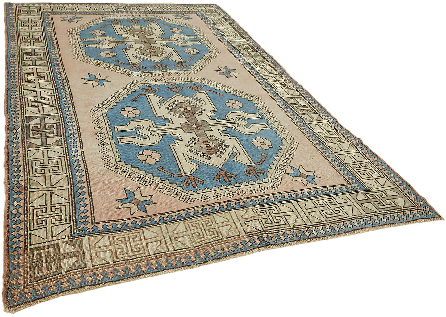 7x10 Beige Anatolian Rug - 45062