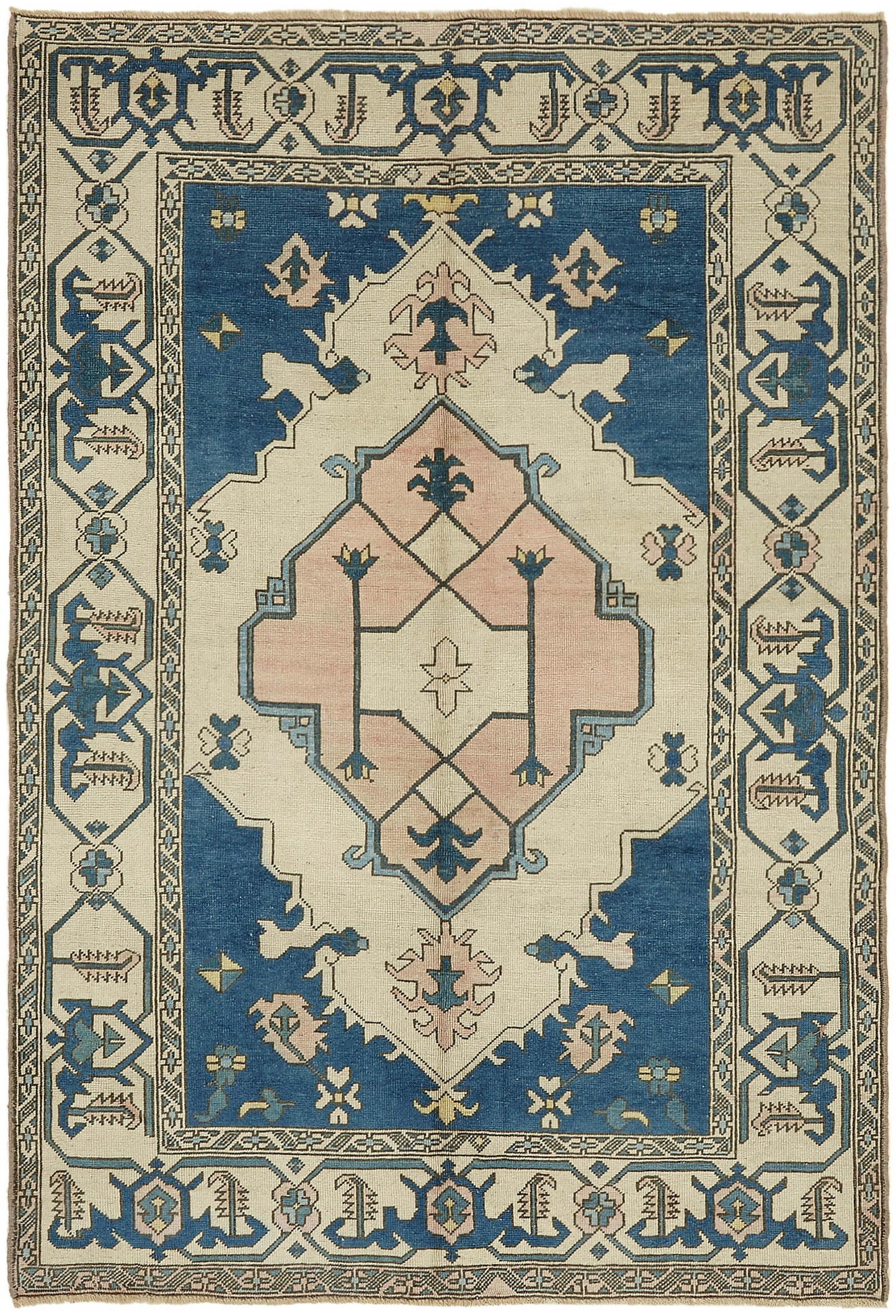 6x9 Beige Anatolian Rug - 45064