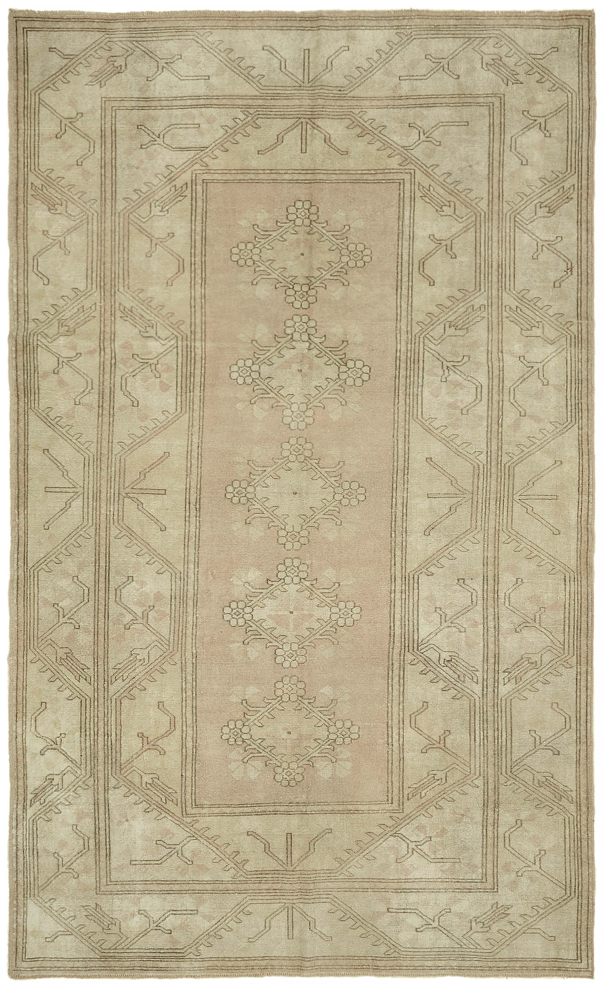 6x10 Beige Anatolian Rug - 45065