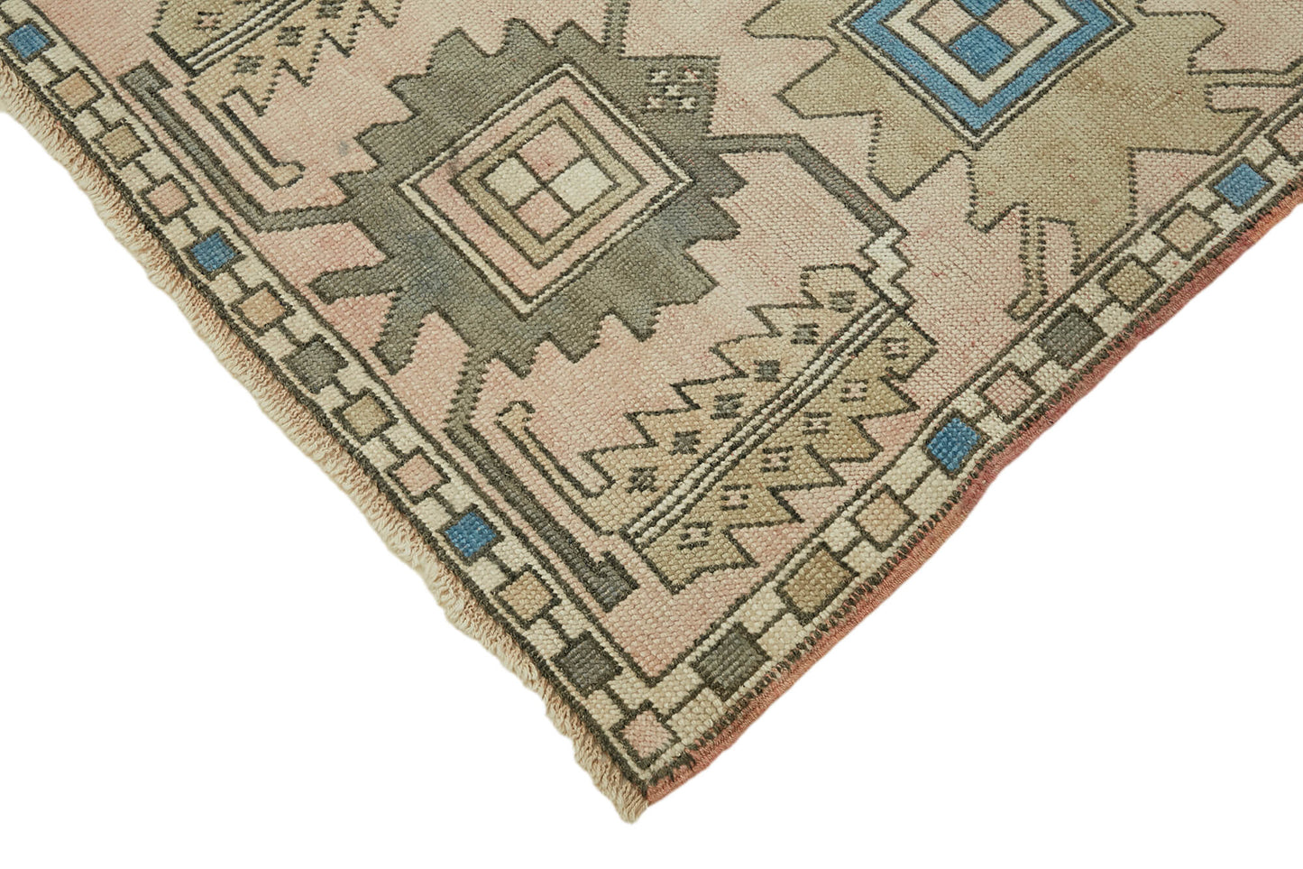 8x11 Beige Vintage Large Area Rug - 45070