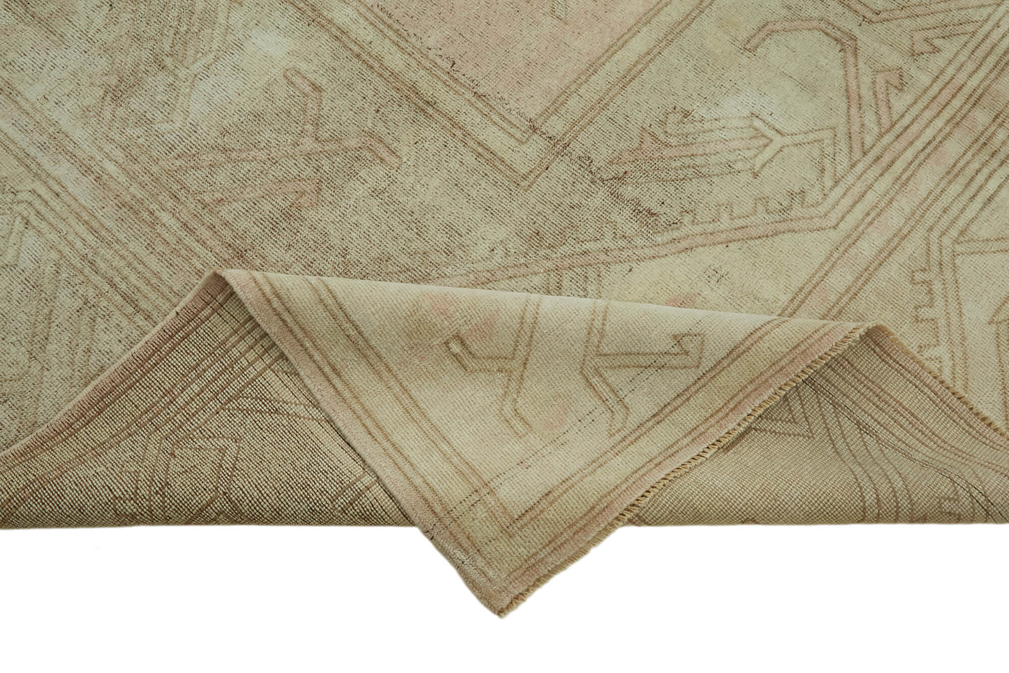 8x12 Beige Vintage Large Area Rug - 45072