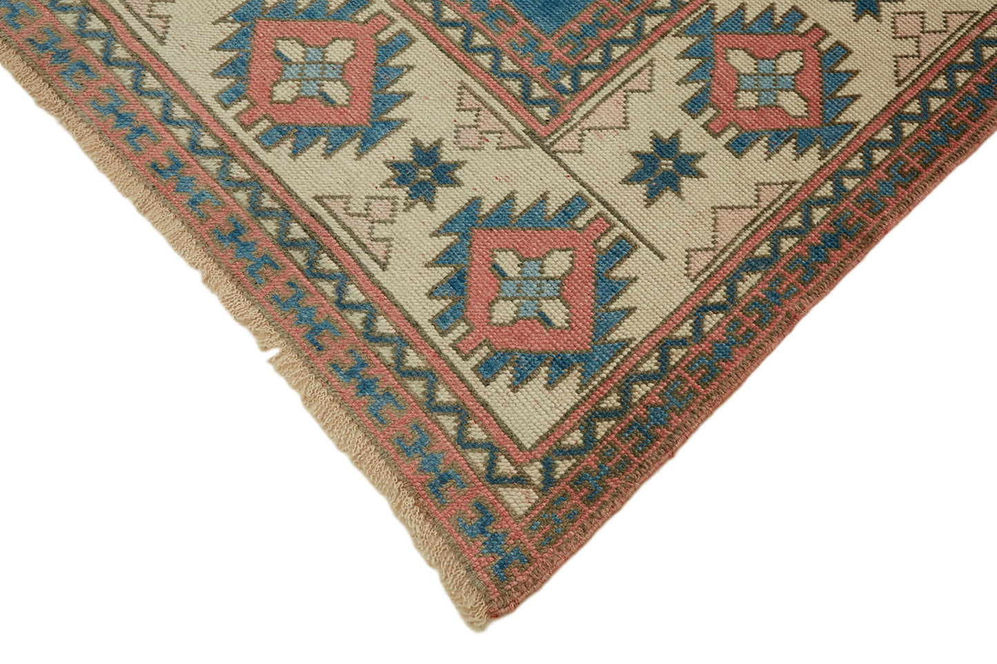 7x11 Beige Vintage Large Area Rug - 45075