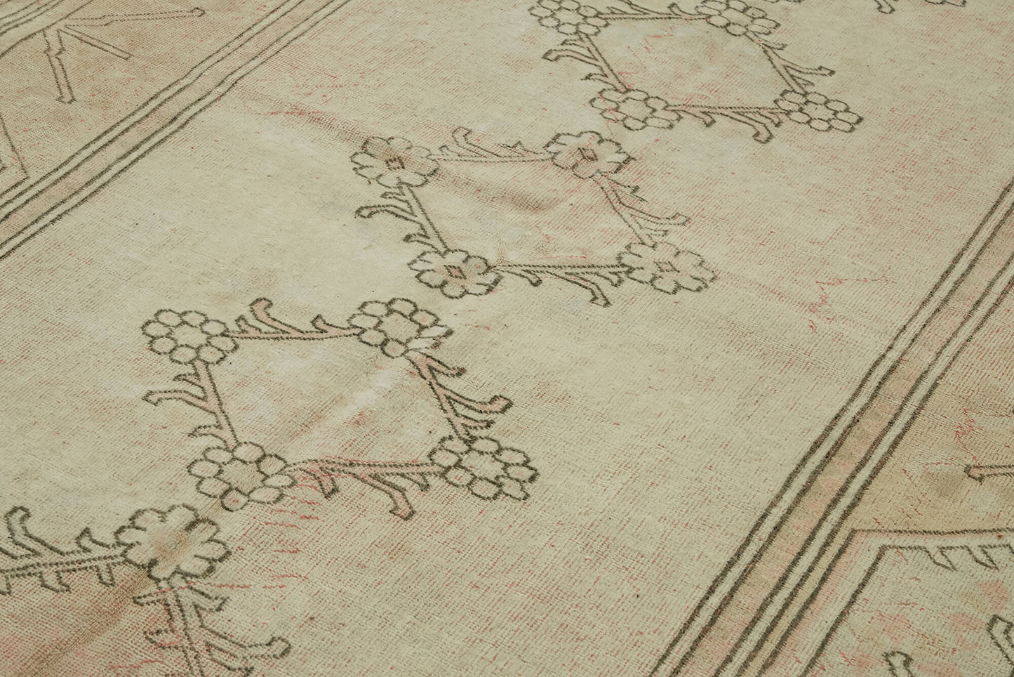 7x11 Beige Vintage Large Area Rug - 45076