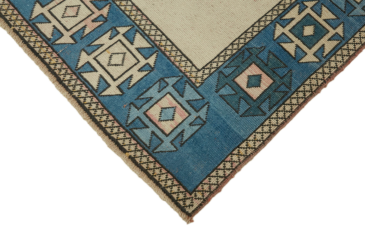 7x11 Beige Vintage Large Area Rug - 45078