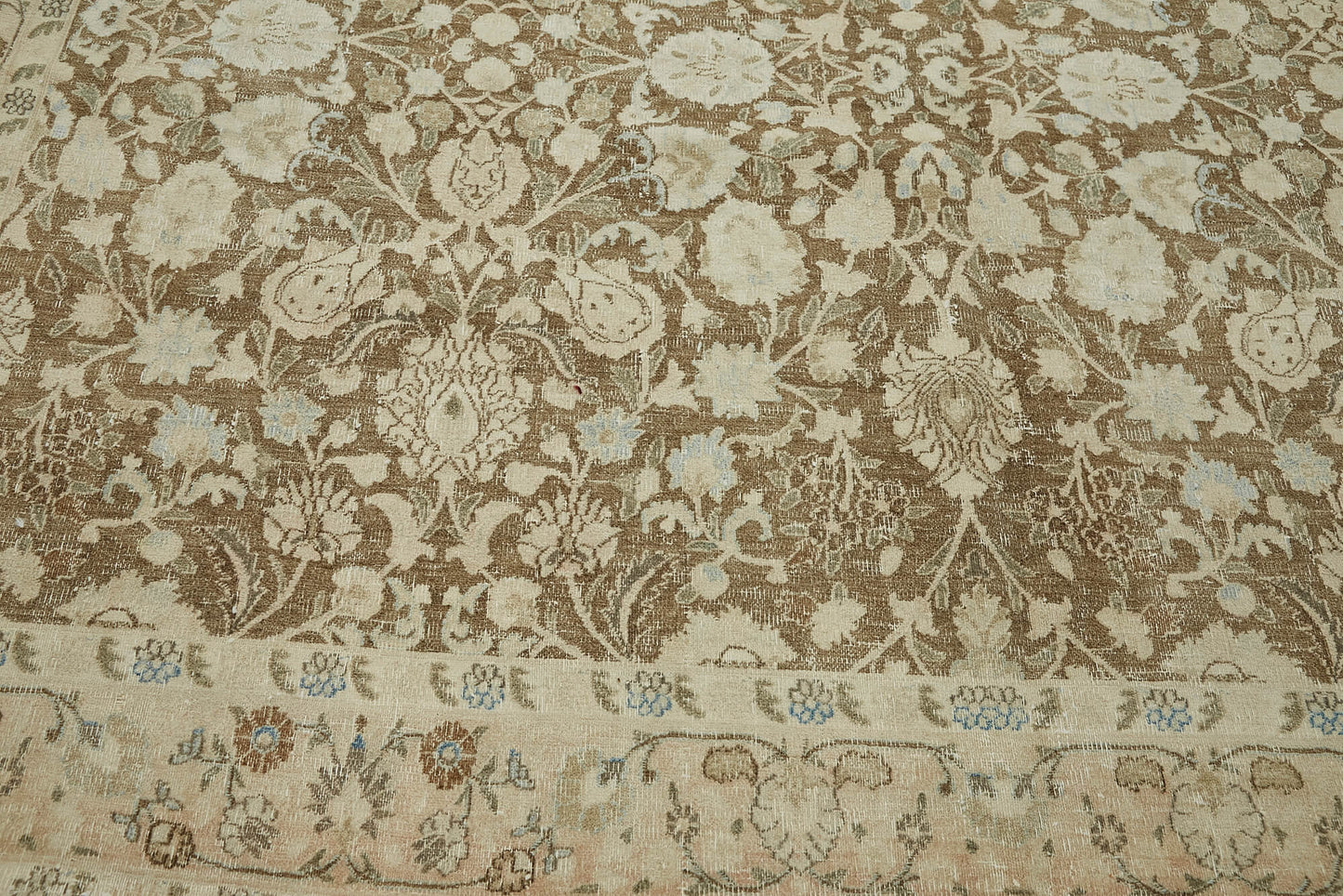 9x12 Beige Vintage Large Area Rug - 45423