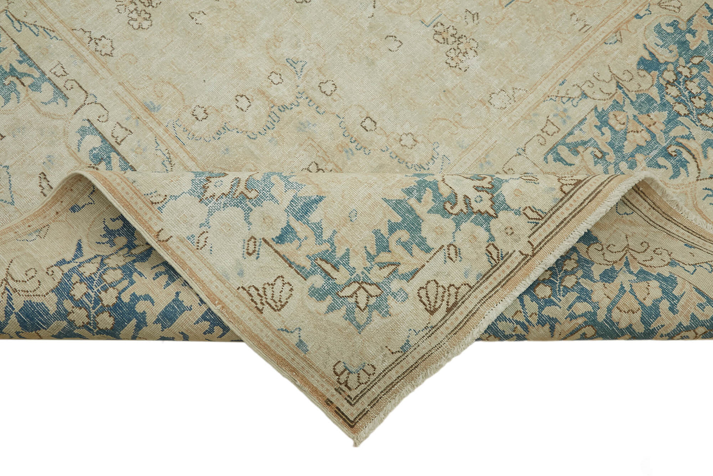 10x16 Beige Vintage Large Area Rug - 45424