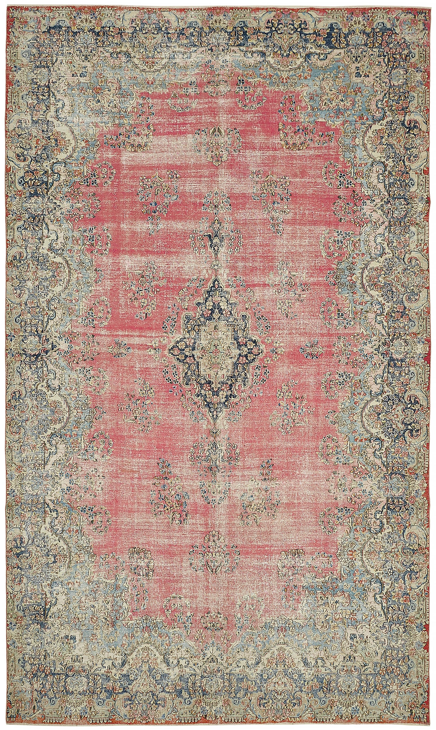 10x17 Red Vintage Large Area Rug - 45427