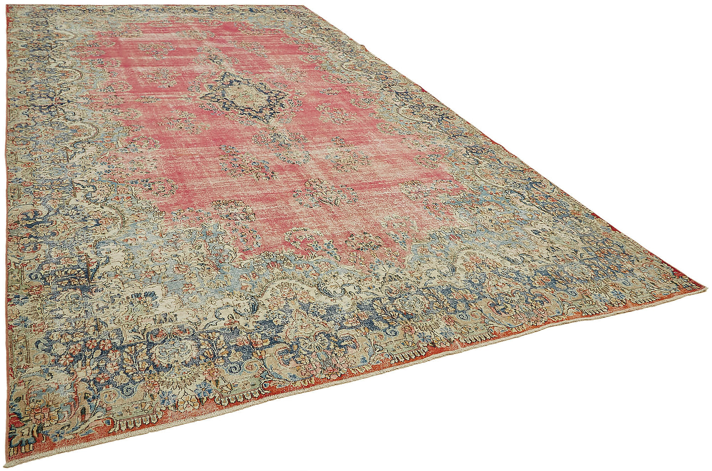 10x17 Red Vintage Large Area Rug - 45427