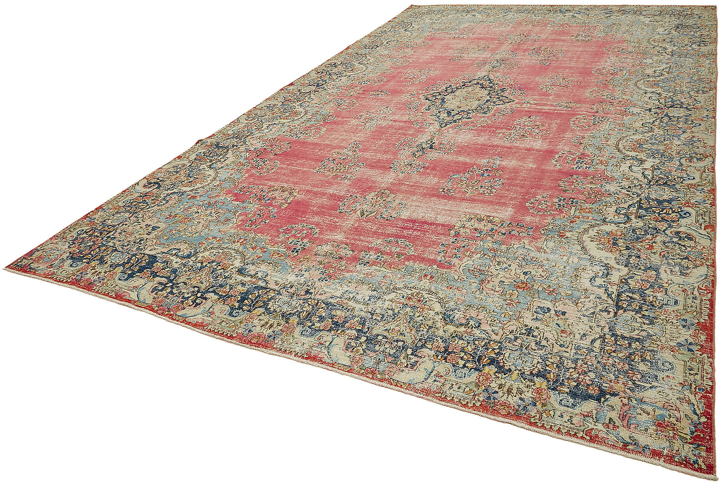 10x17 Red Vintage Large Area Rug - 45427