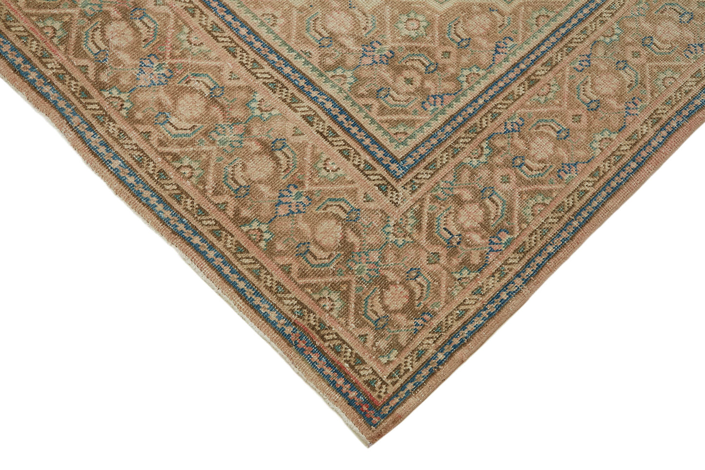 7x10 Beige Vintage Large Area Rug - 45433