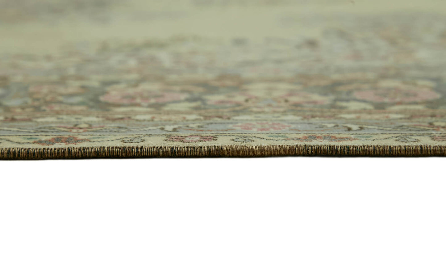 8x11 Beige Vintage Large Area Rug - 45439