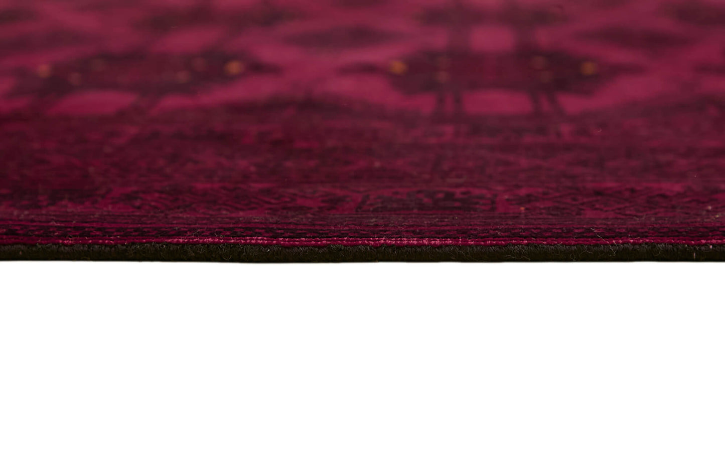 8x11 Fuchsia Overdyed Large Area Rug - 45446