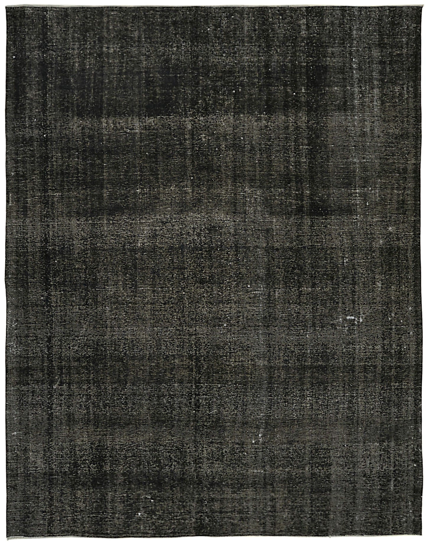 9x12 Black Overdyed Large Area Rug - 45447