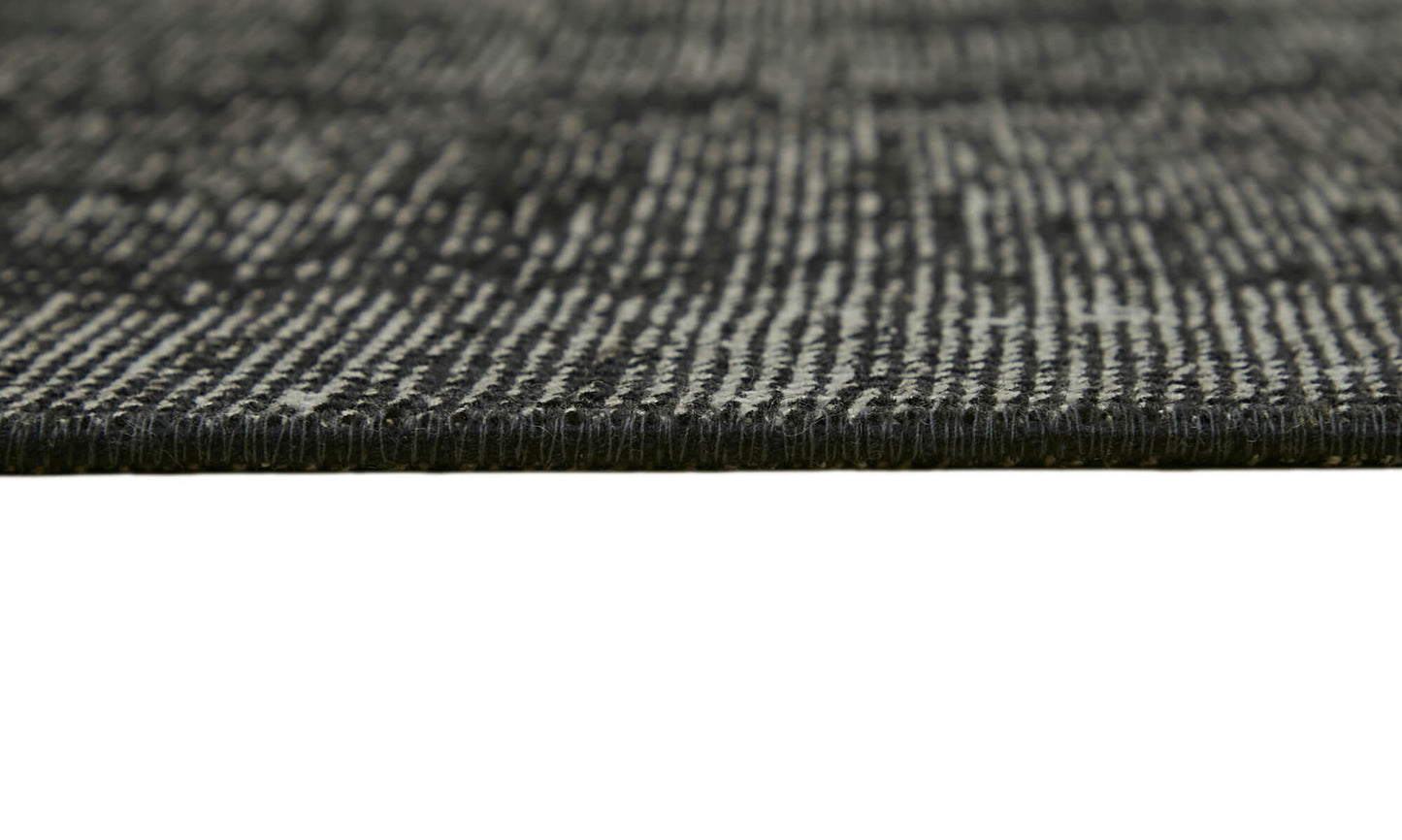 9x12 Black Overdyed Large Area Rug - 45447