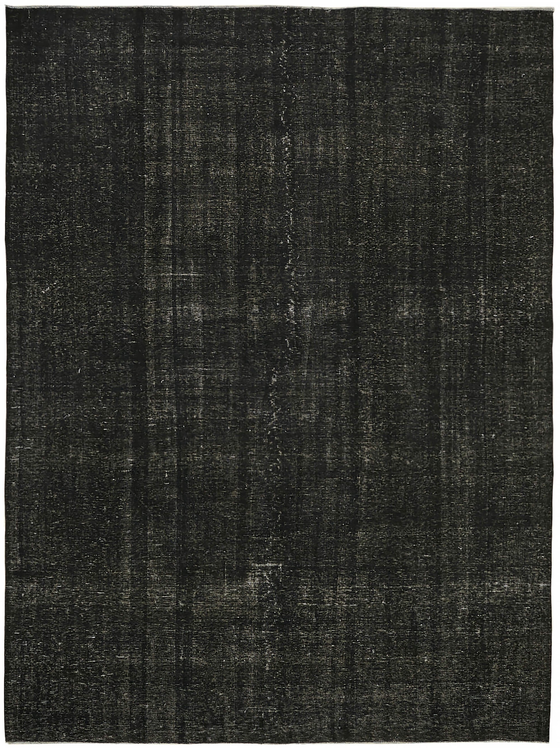 9x12 Black Overdyed Large Area Rug - 45449