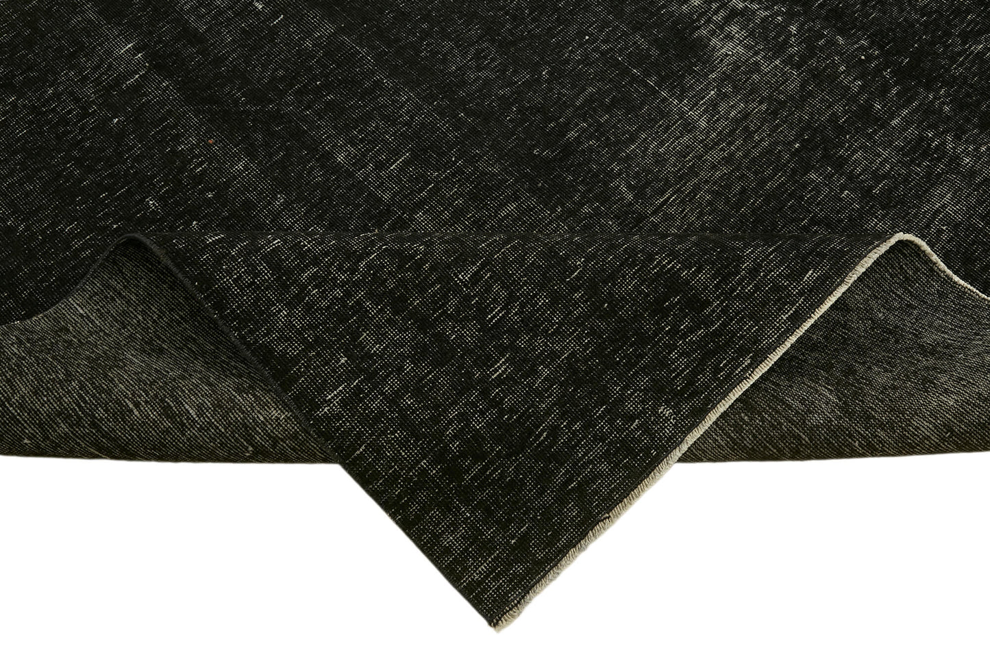 9x12 Black Overdyed Large Area Rug - 45449