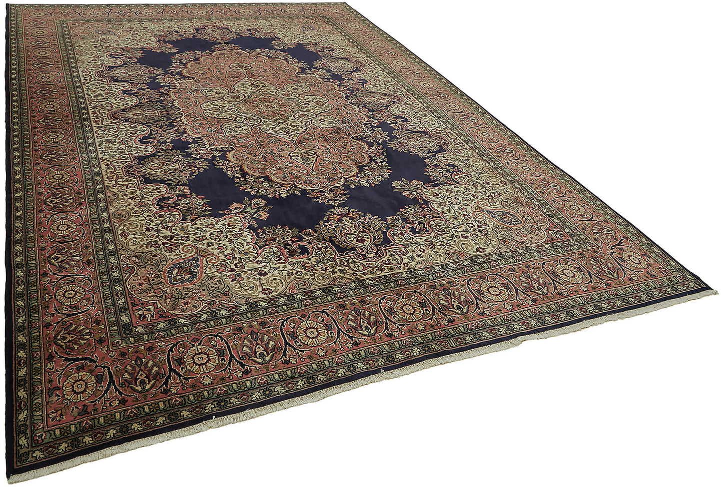 8x12 Beige Vintage Large Area Rug - 45451