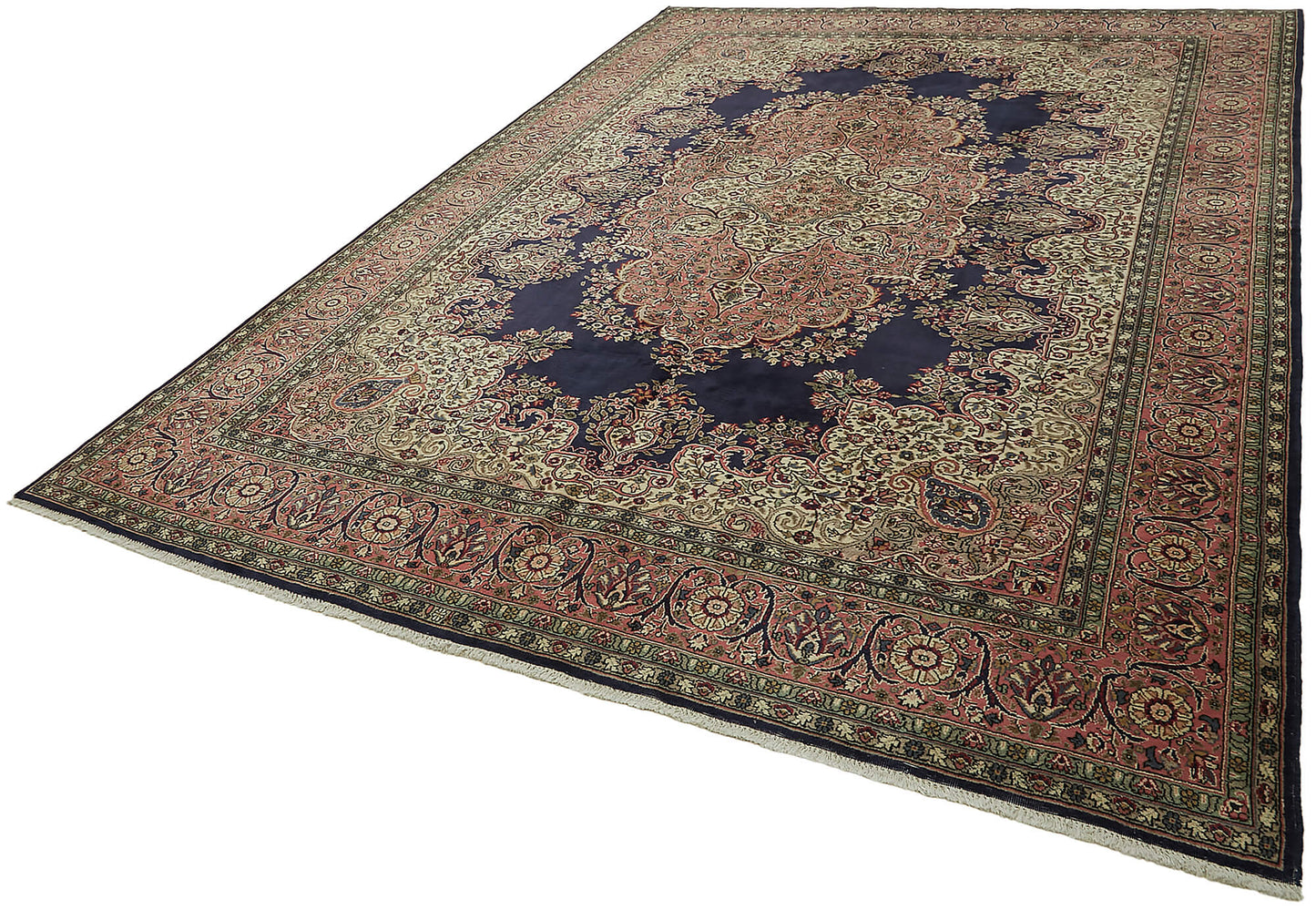 8x12 Beige Vintage Large Area Rug - 45451