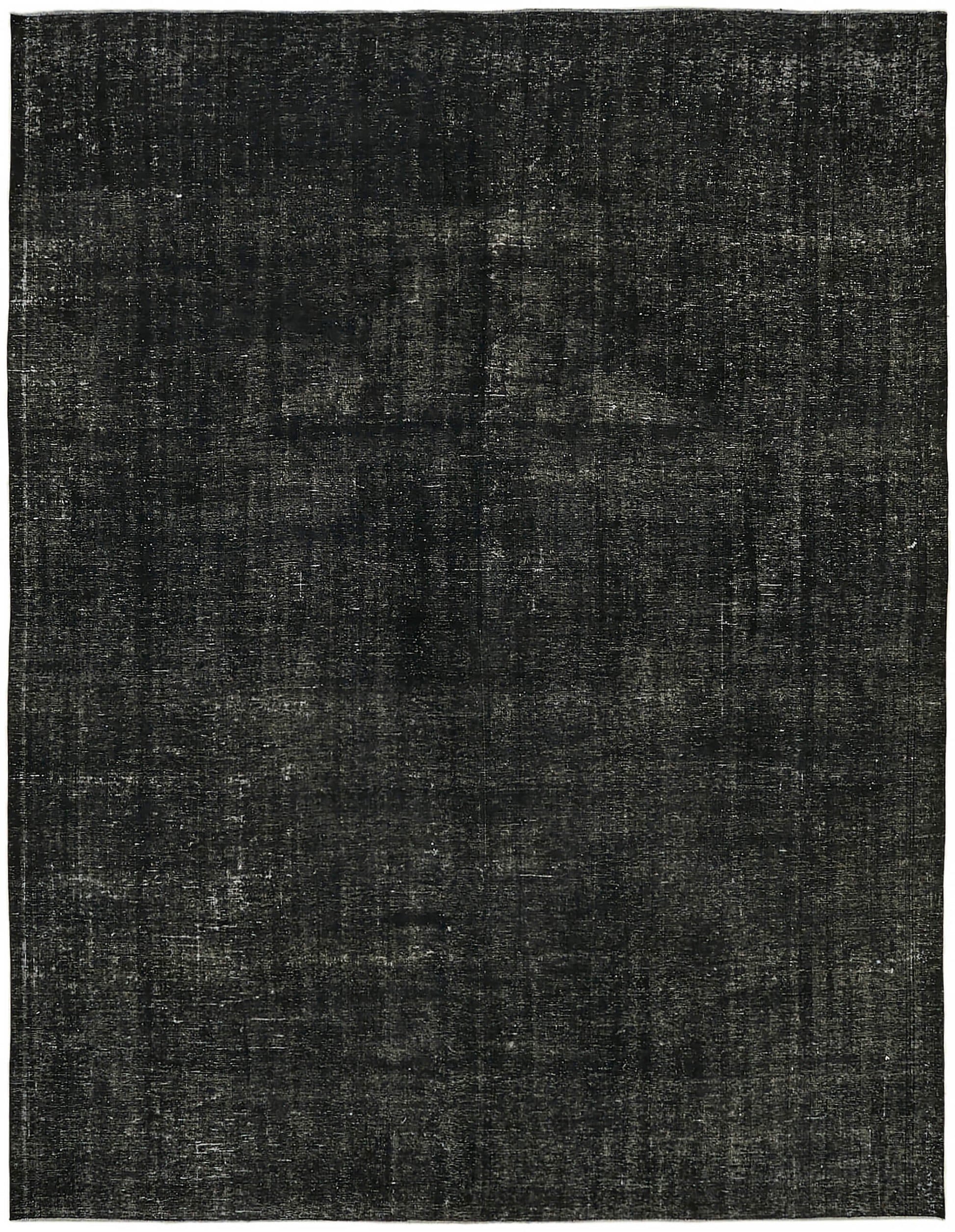 9x12 Black Overdyed Large Area Rug - 45452