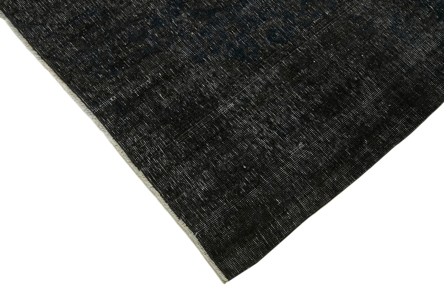 9x9 Black Overdyed Large Area Rug - 45454