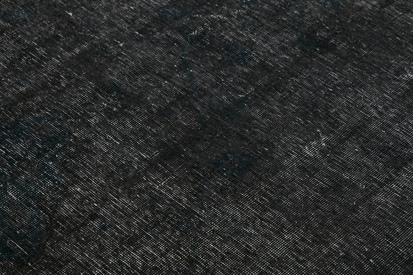 9x9 Black Overdyed Large Area Rug - 45454