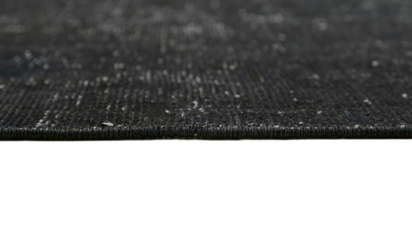 9x9 Black Overdyed Large Area Rug - 45454